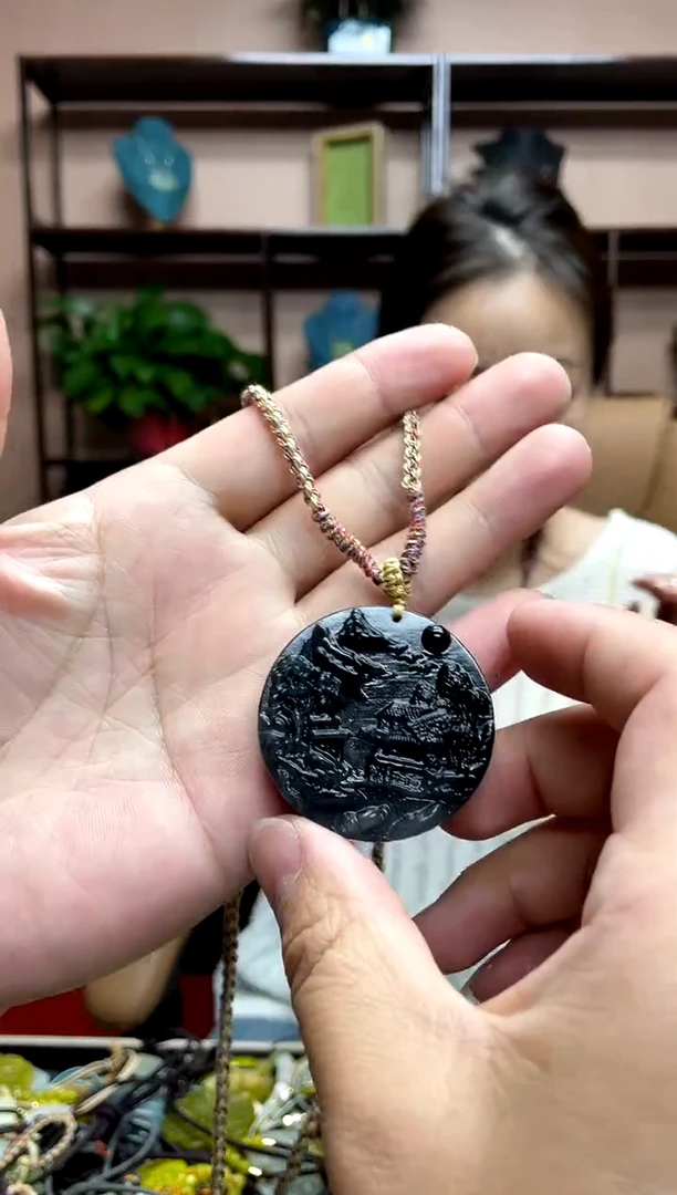 【闪购商品】岫玉吊坠未镶嵌·