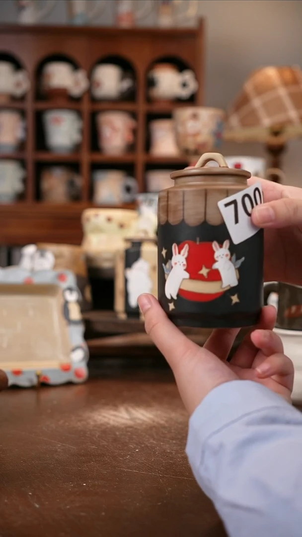 可爱川谷原创陶瓷8.1直播福利微瑕700随机