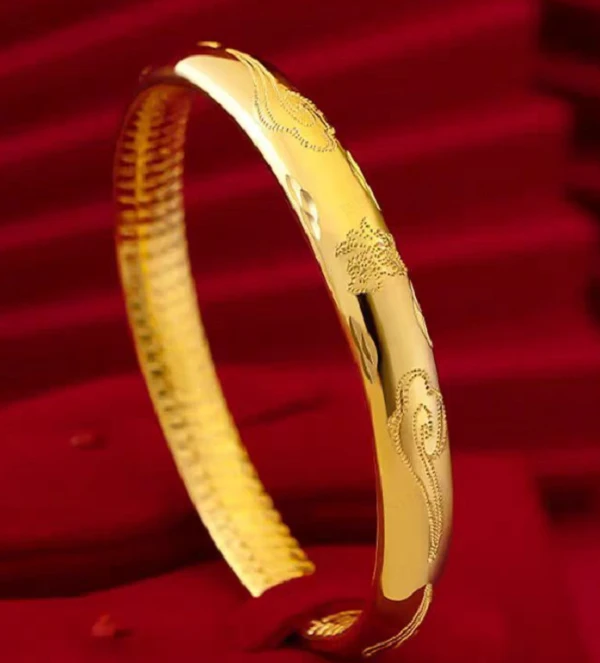 【琪总专属】古法泥鳅背心经祥云福禄寿手镯【SCS16】