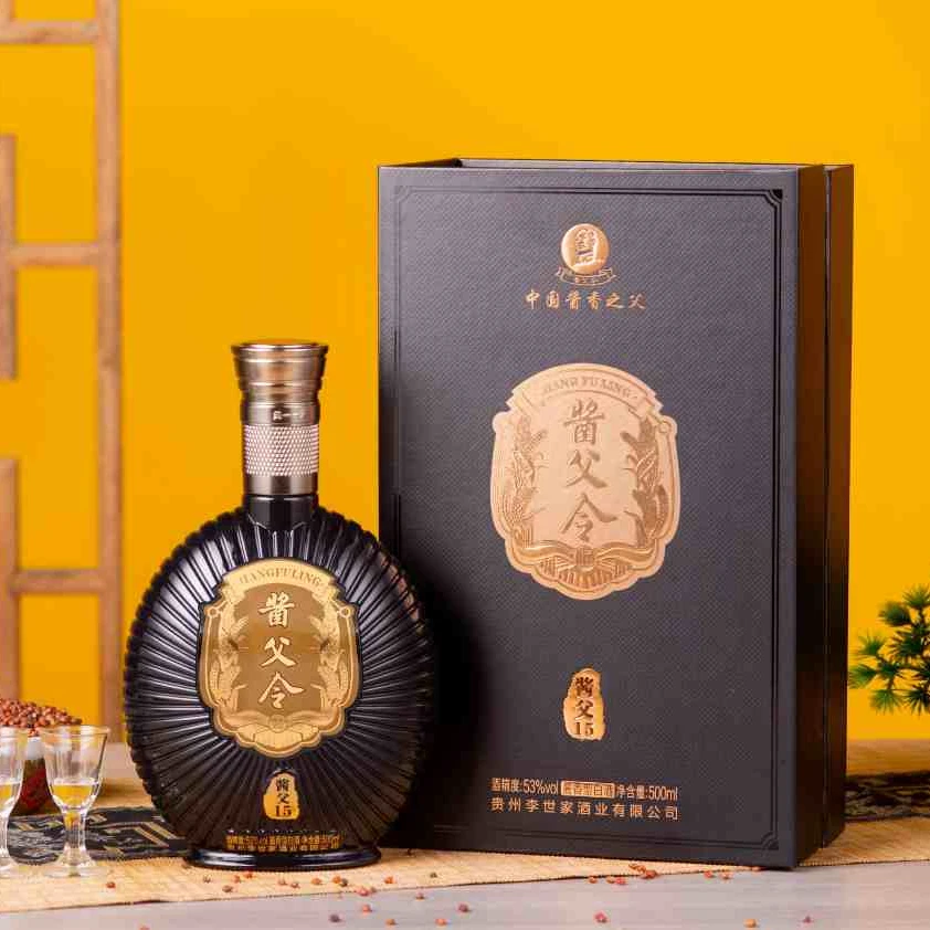 酱父令中国酱香之父酱父令15 酱香型白酒53%Vol500