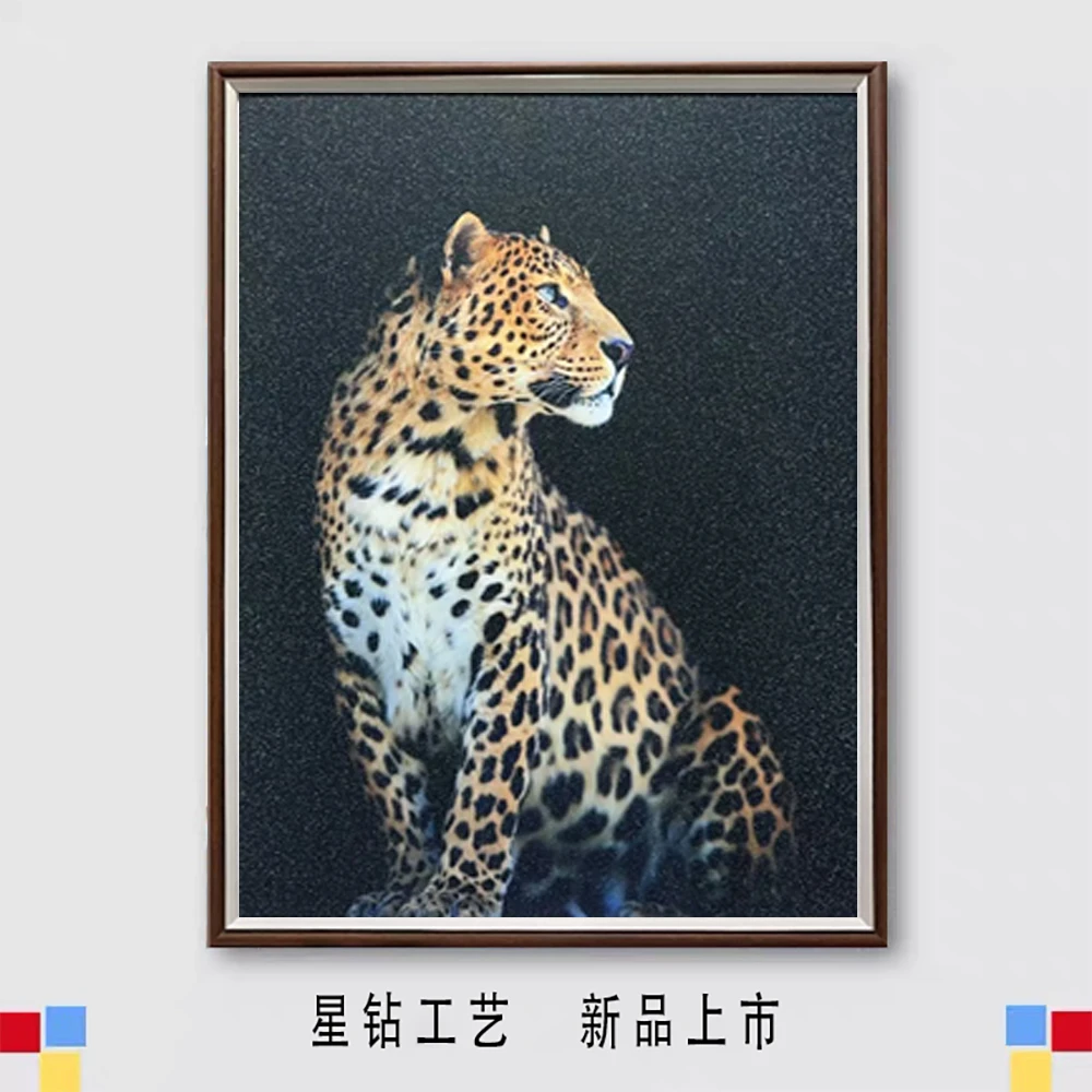 XZ005君子豹变其文蔚也书房装饰画客厅画沙发画餐厅画大气挂画