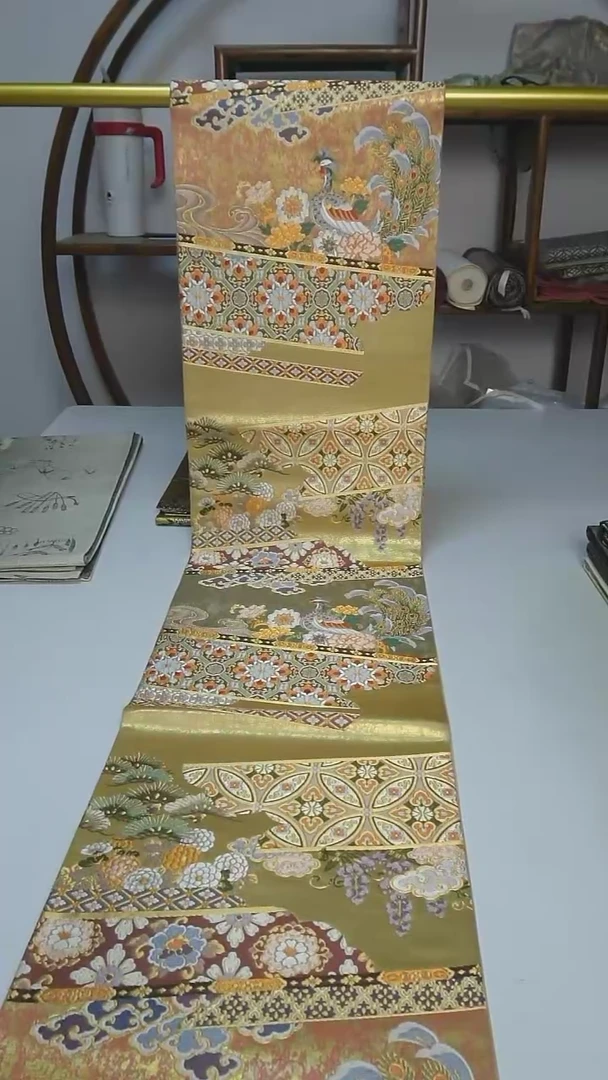织绣6西阵织六通宝相花