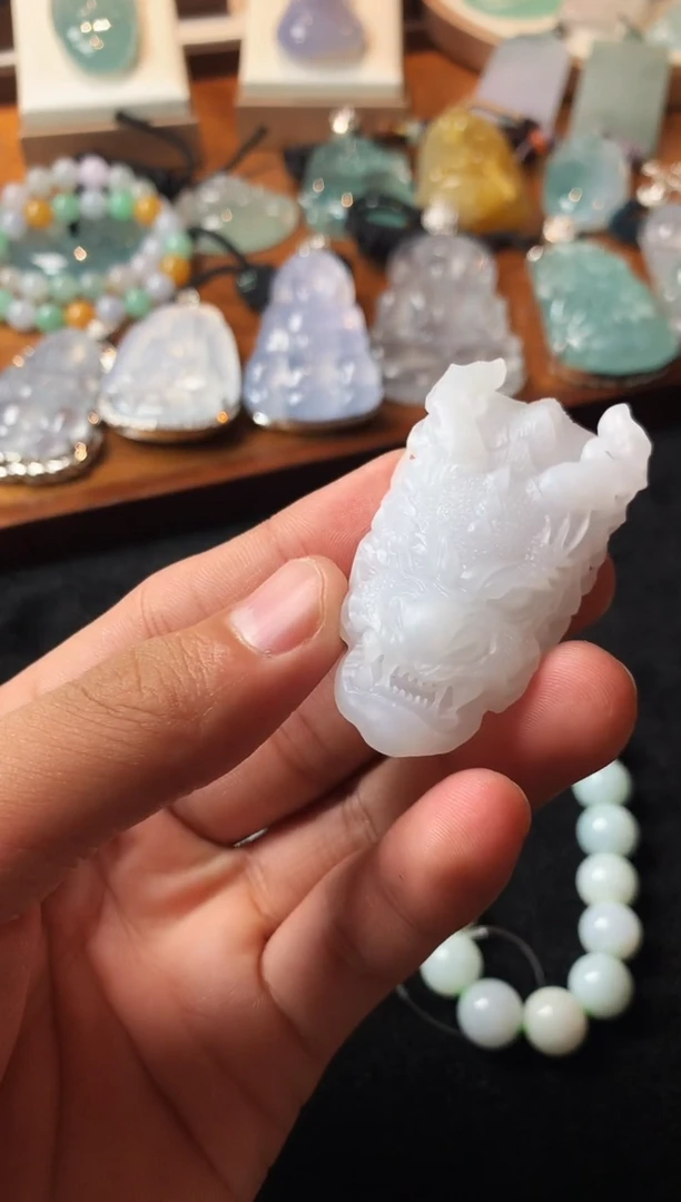 未镶嵌定制翡翠粤**少 5004毛货不退不换