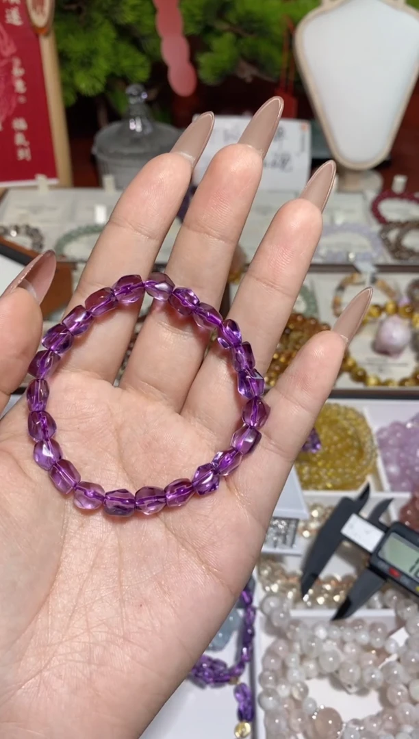 【闪购商品】水晶手串未镶嵌紫水晶