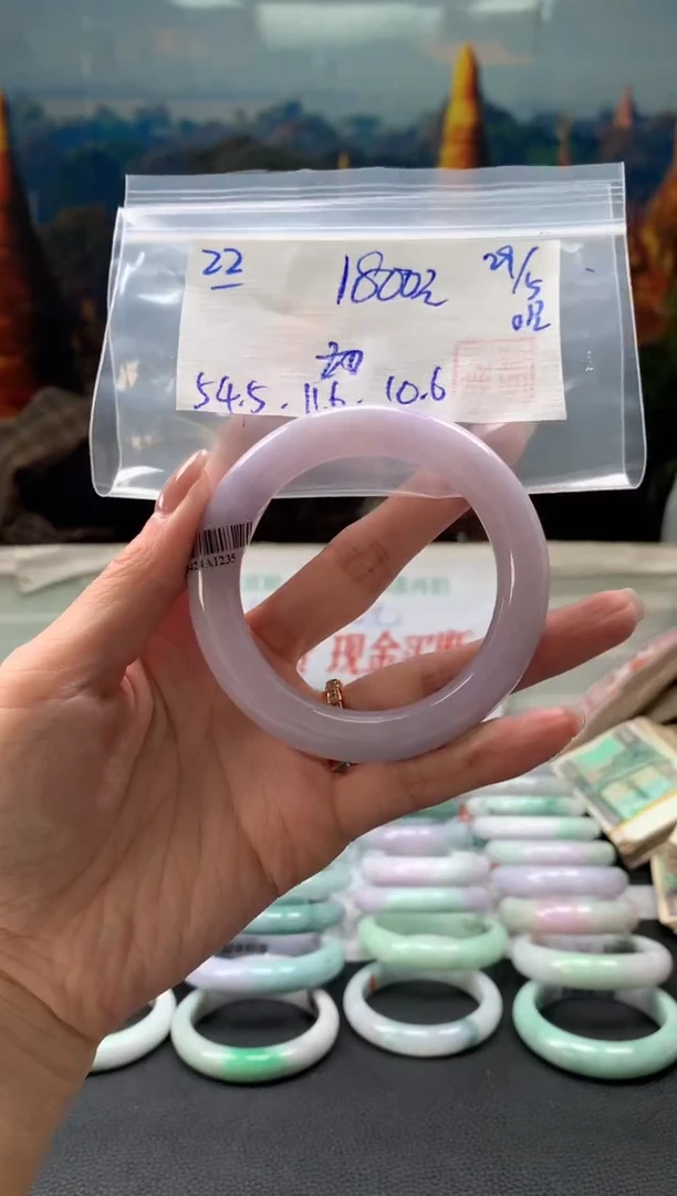翡翠手镯未镶嵌翡翠手镯 下单联系小耳机#22