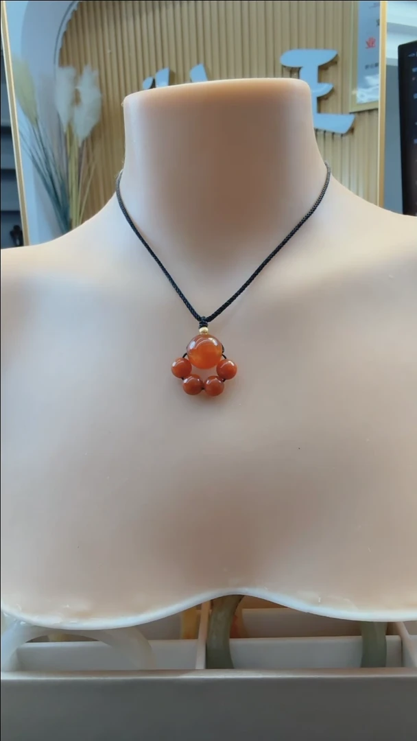 【闪购商品】玛瑙/玉髓吊坠(不含链)未镶嵌224