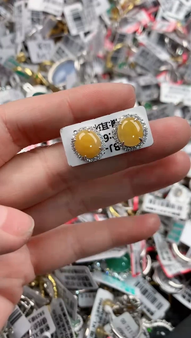银S925镶嵌戒指翡翠131313----1