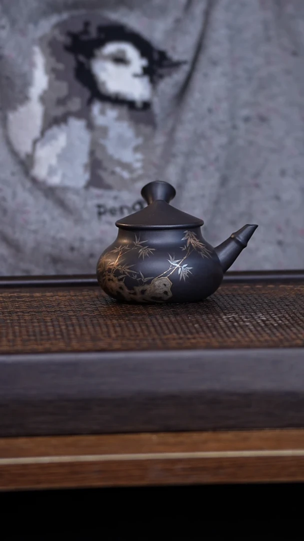 茶壶紫砂宜兴手工原矿紫砂壶001