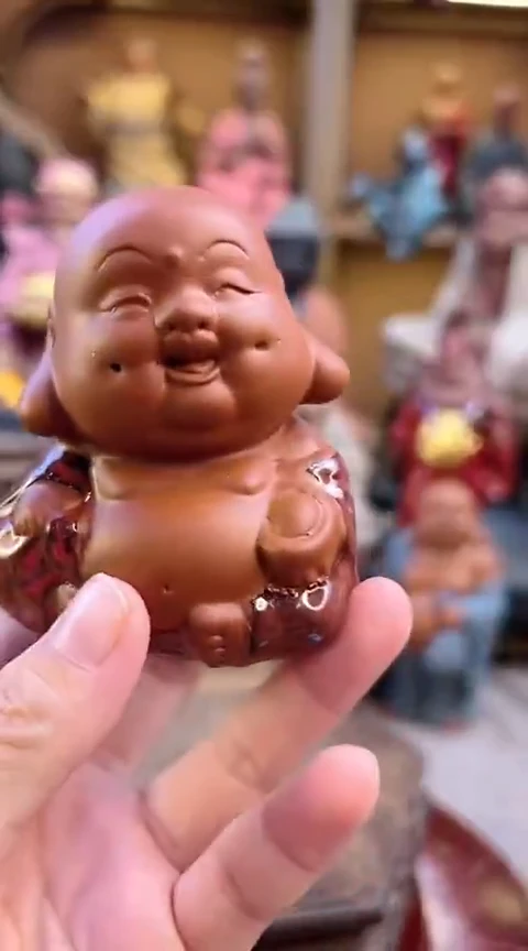 紫砂茶宠器闵茶宠摆件