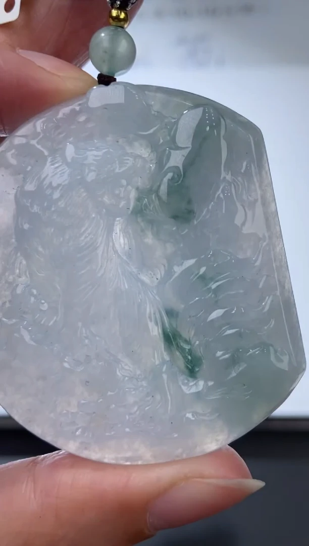 未镶嵌挂件翡翠377359   多人