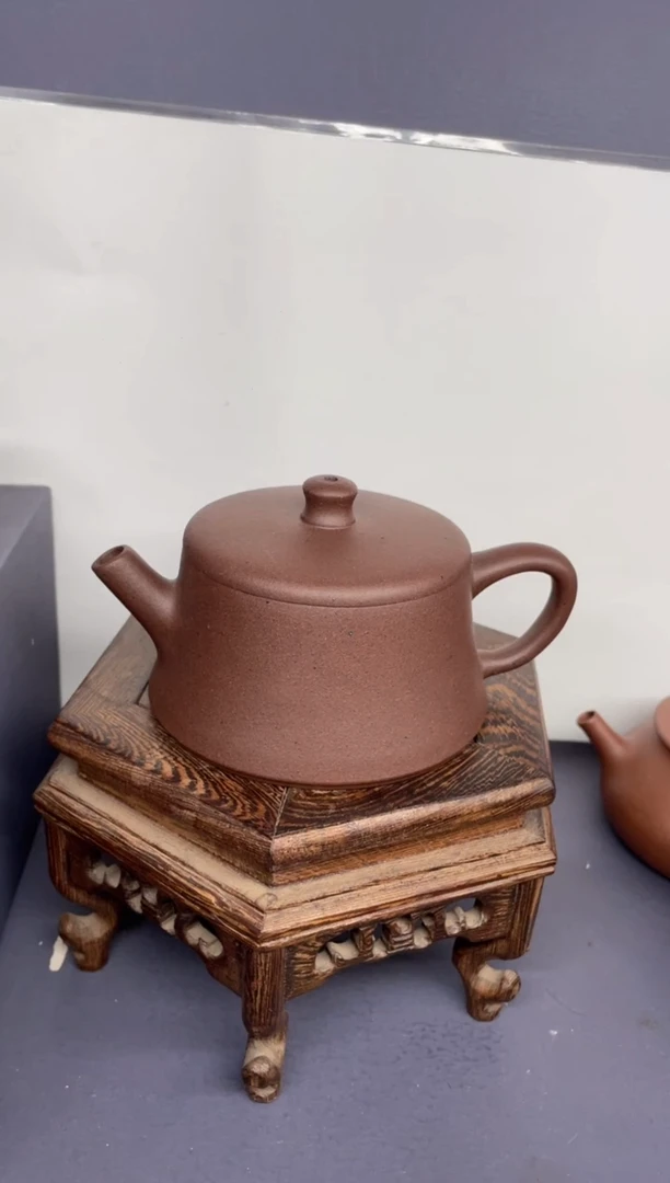 茶壶紫砂紫泥云柱