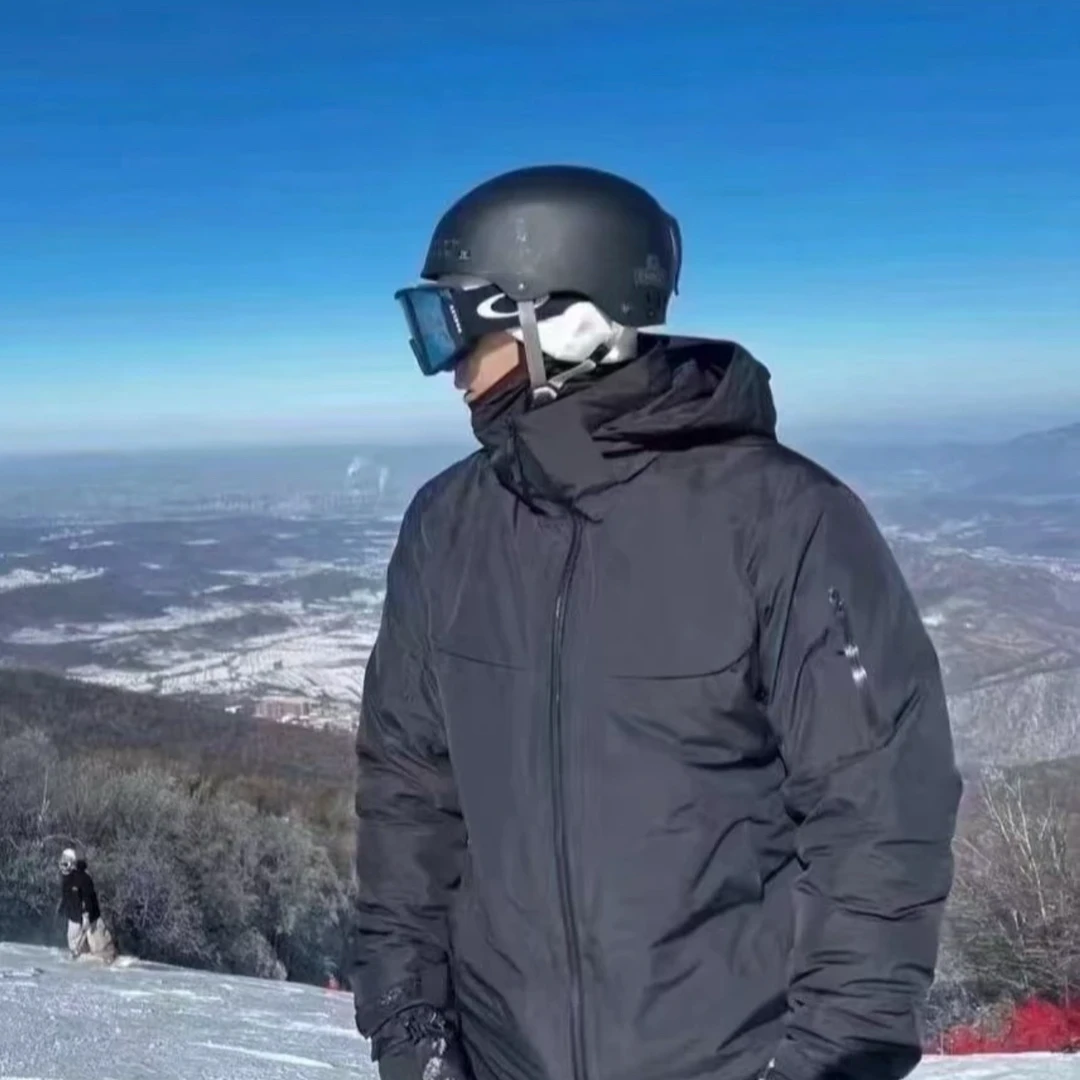 新款鹅绒冲锋滑雪外套