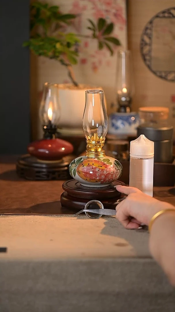 景德镇陶瓷香薰灯摆件