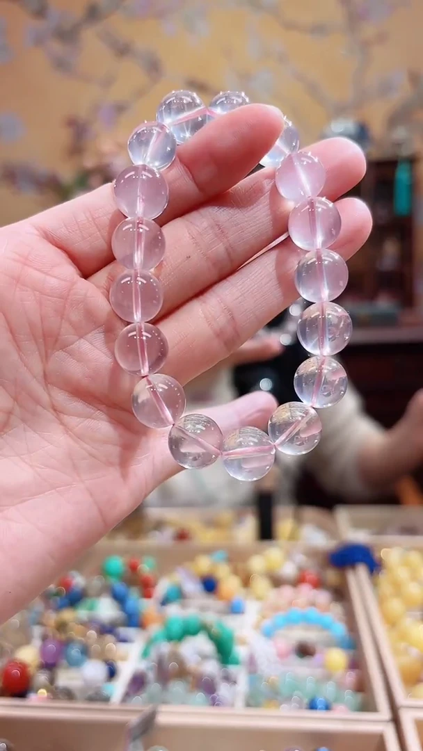 未镶嵌手链水晶设计款手串11天然晶体结构