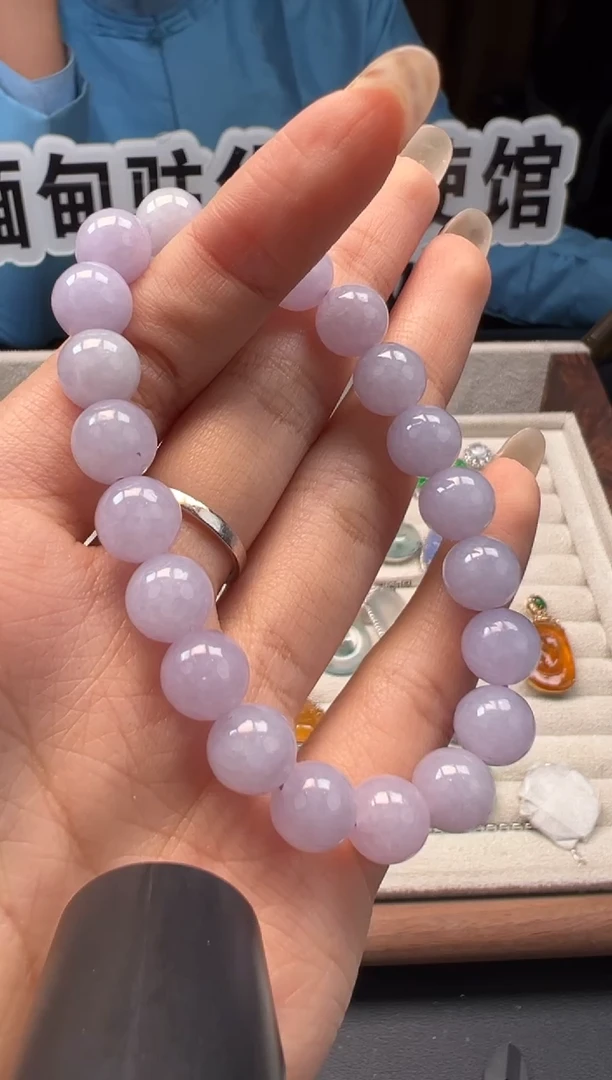 未镶嵌手串翡翠 缅甸珠宝严选