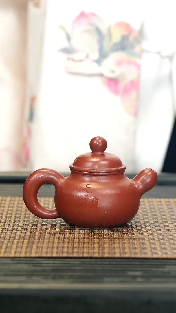 【闪购商品】紫砂茶壶32道洪容天 朱泥