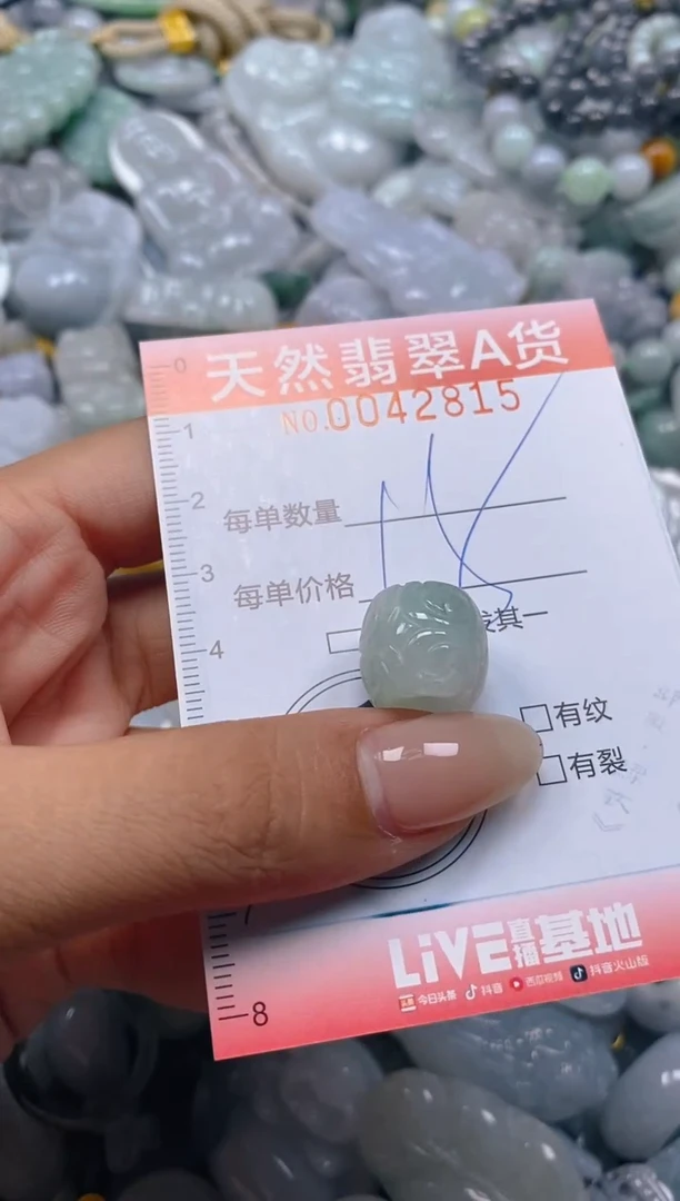 翡翠未镶嵌颈饰闪购0042815