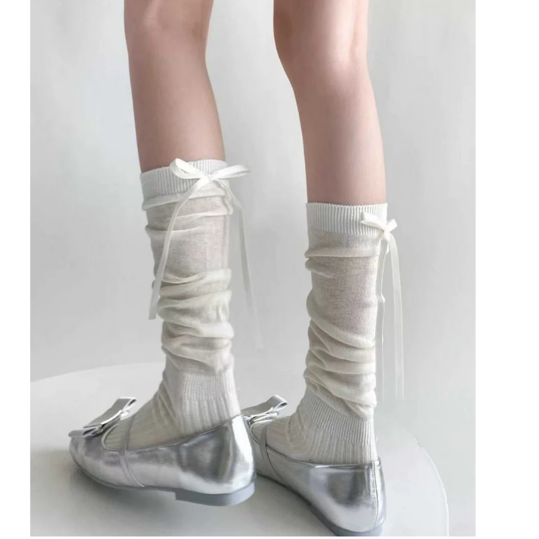 媛媛 句好穿 百搭时尚堆堆袜子#FL0677