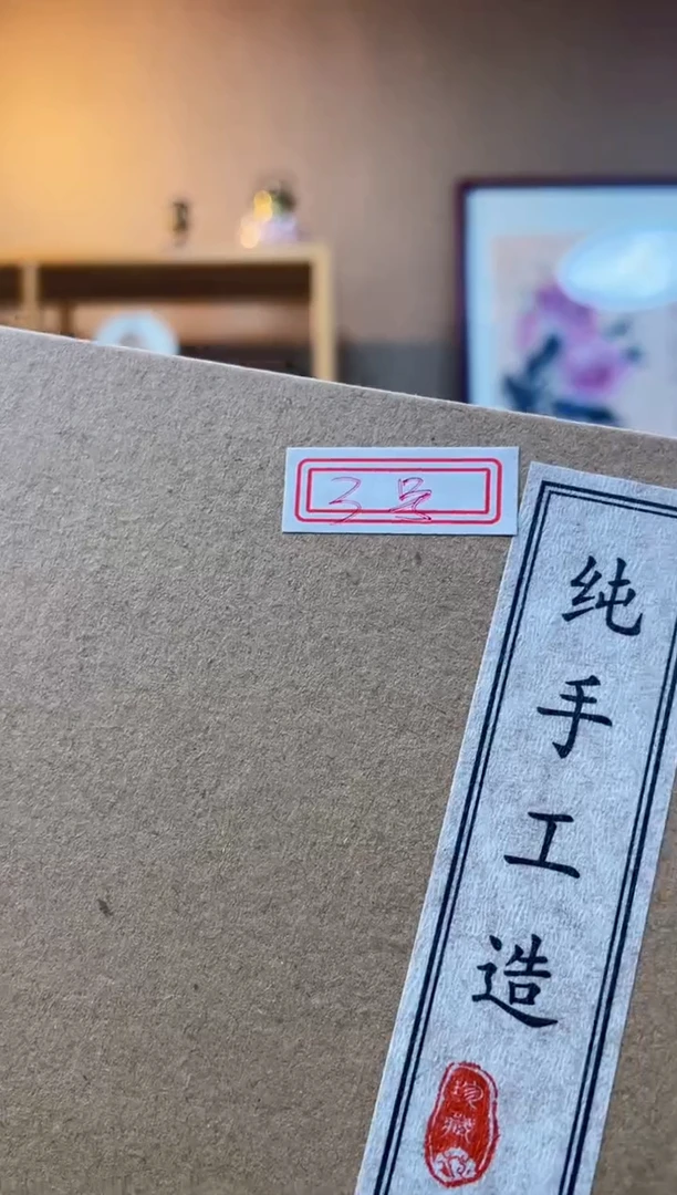 【闪购商品】3号景德镇天青色元宝盖碗套装一碗三杯