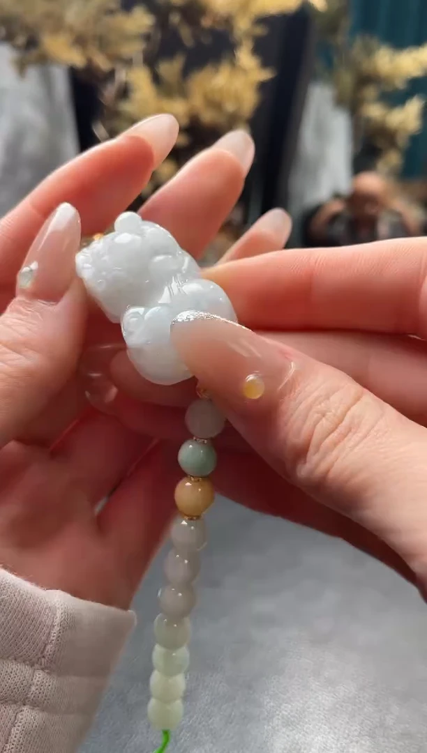 吊坠(不含链)未镶嵌翡翠貔貅多宝手串多样性发一件