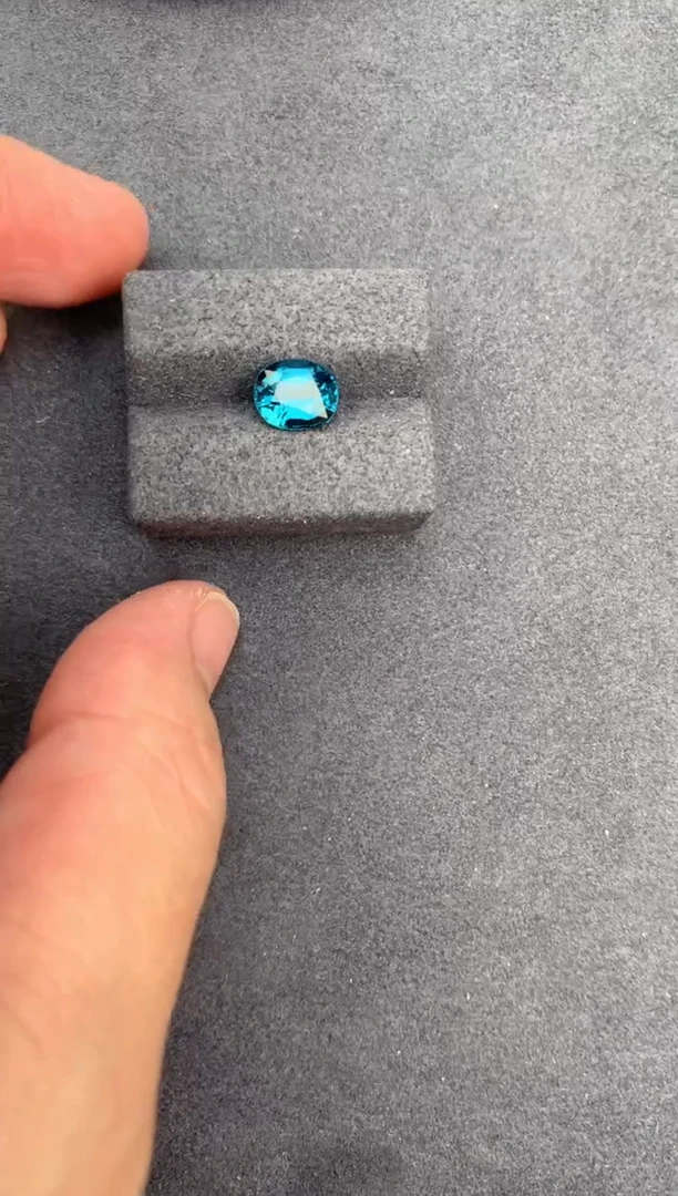 【闪购商品】碧玺裸石未镶嵌1.7ctindigo碧玺