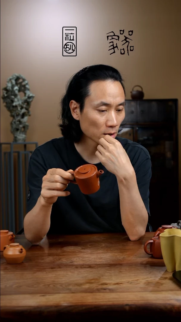 茶壶紫砂一粒砂小红杯微瑕130cc