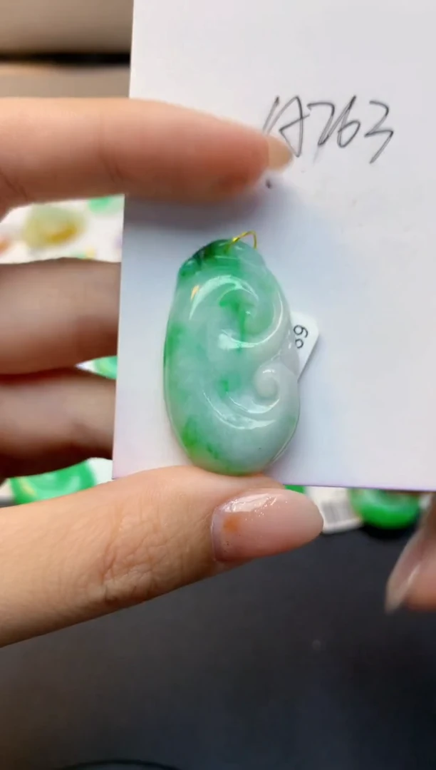 颈饰未镶嵌翡翠天然A货缅甸翡翠百元以上9元证书费自理