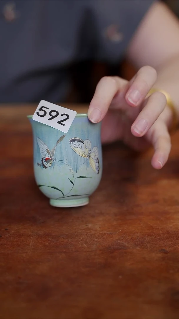 杯等烟雨陶瓷手作主人杯592