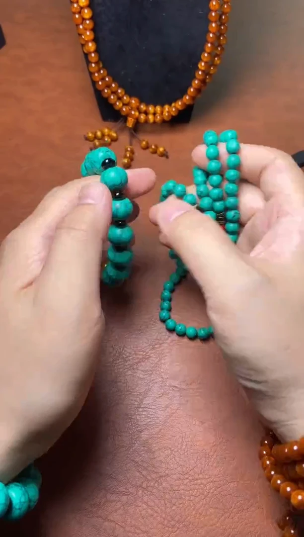 手串精品手串108颗+单圈 共2条