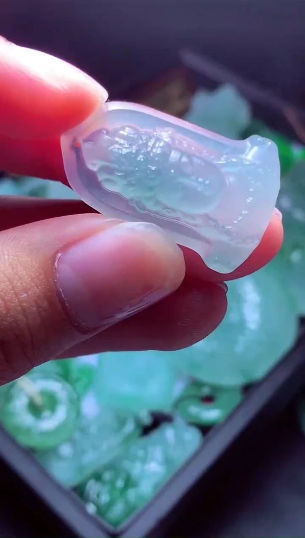 未镶嵌定制翡翠澜*#毛货翡翠定制