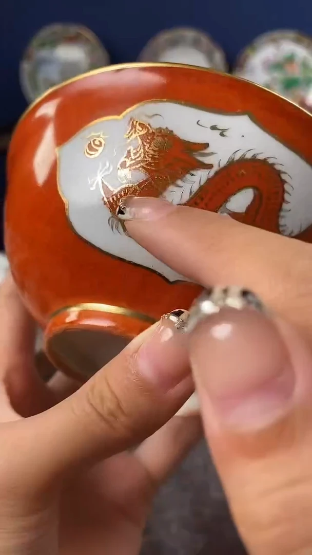 瓷片微瑕景德镇窑厂瓷摆件单件