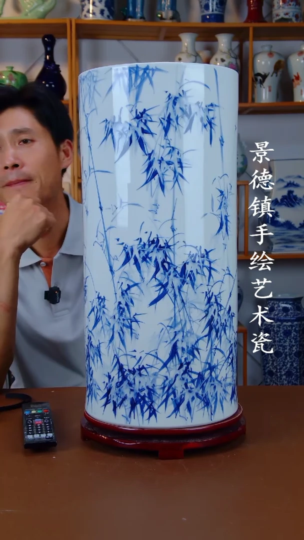 摆件景德镇手工手绘陶瓷摆件31