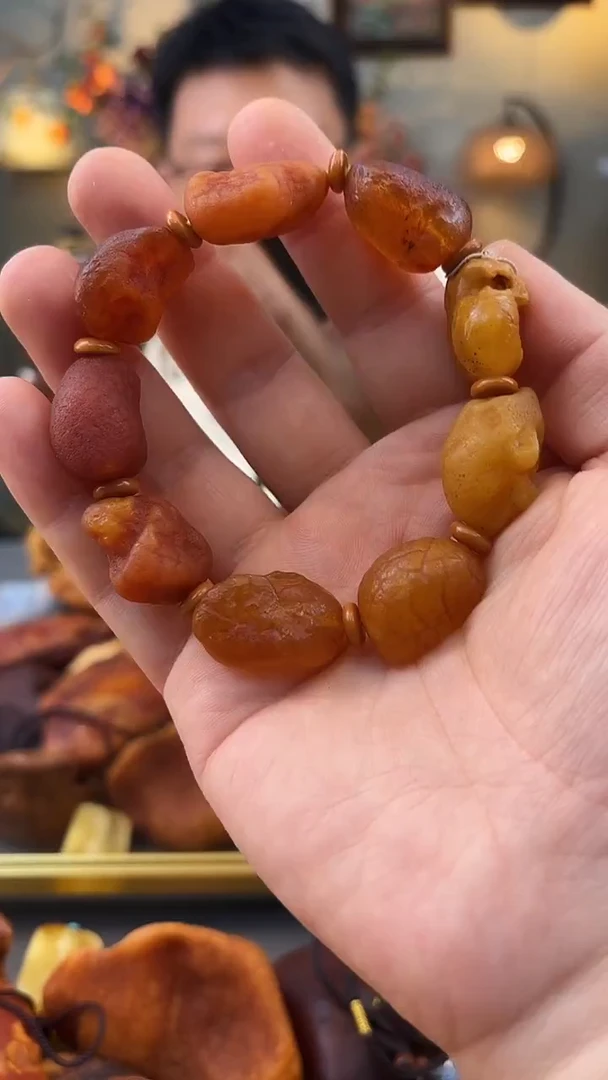 未镶嵌琥珀手串手串