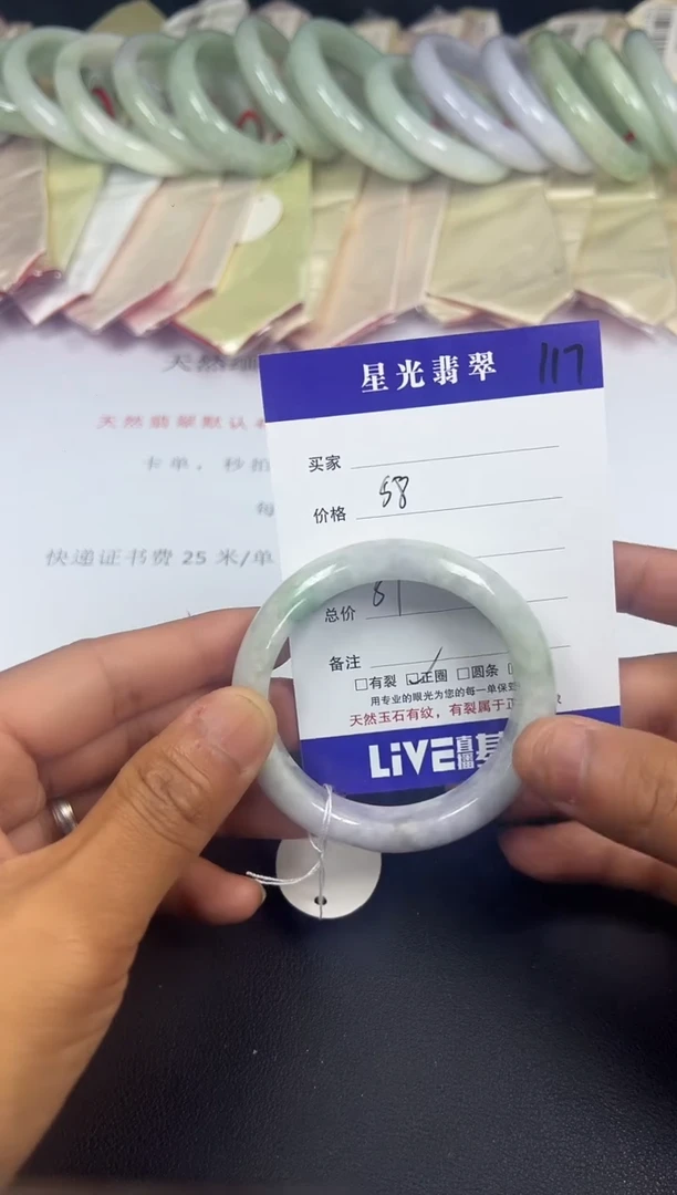 未镶嵌手镯翡翠手镯