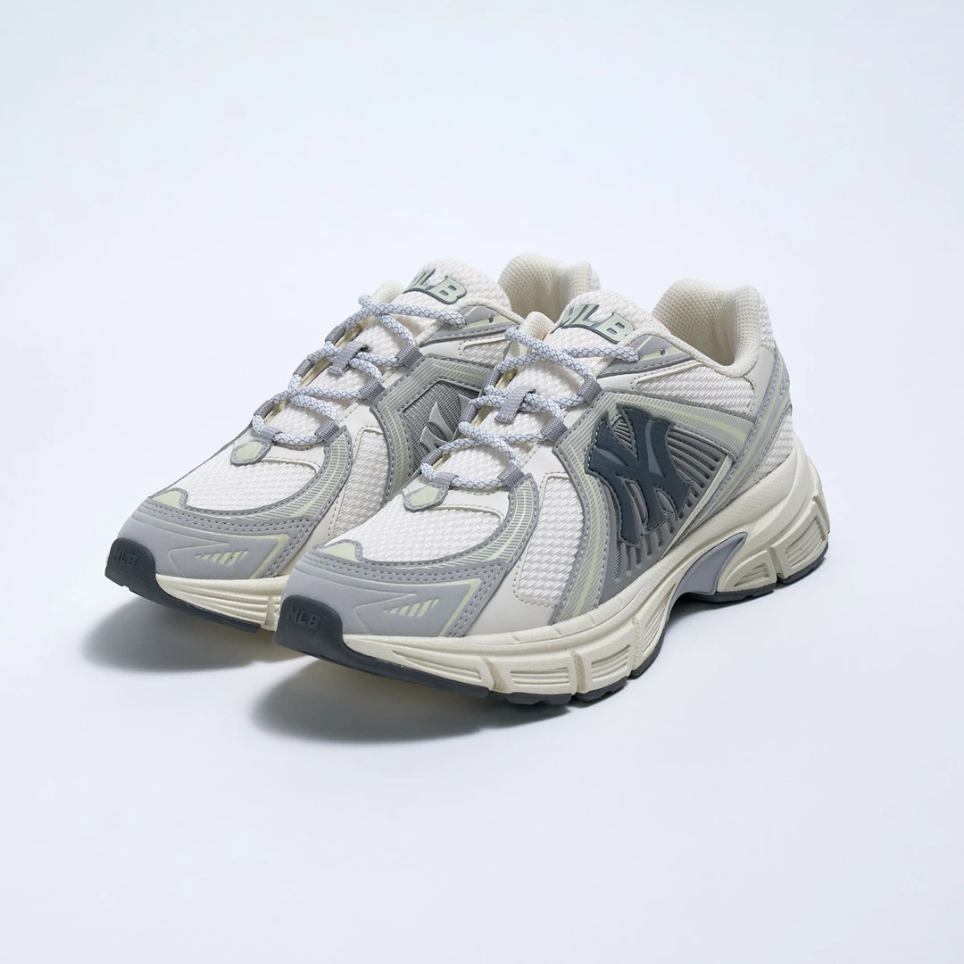 MLB官方 男女情侣跑者美学大LOGO运动网面跑步鞋25新款 M25NRNR04