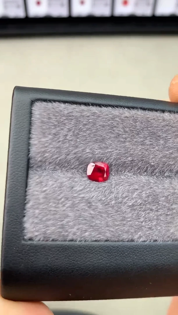 【闪购商品】定制红宝石裸石未镶嵌1.09ct 缅甸无烧鸽血红