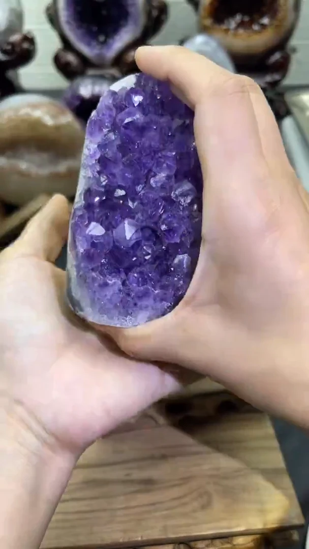 未镶嵌大型摆件（非配饰）紫晶755号摆件