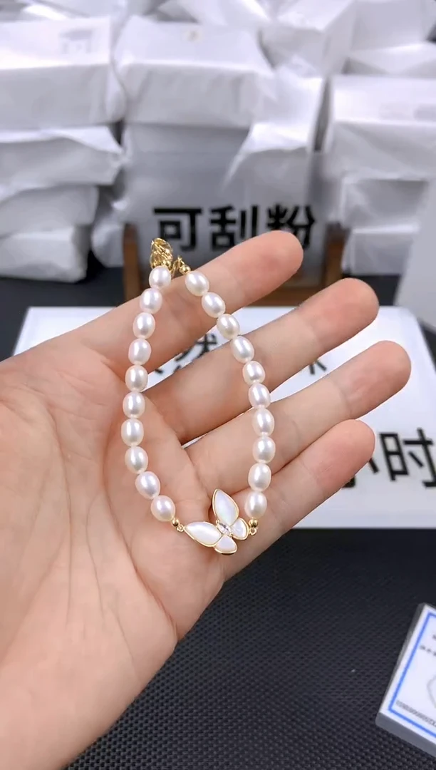 未镶嵌耳饰淡水珍珠sl1017