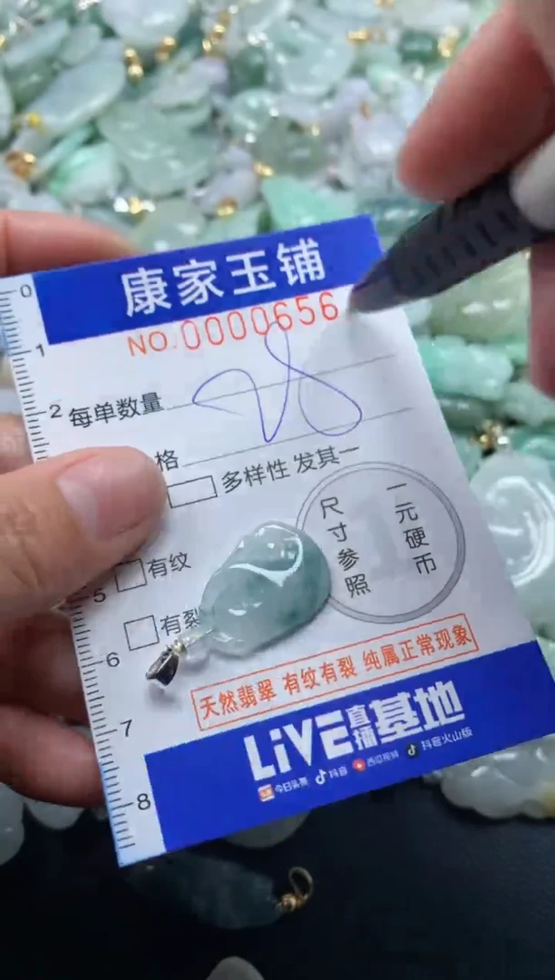 颈饰未镶嵌翡翠656