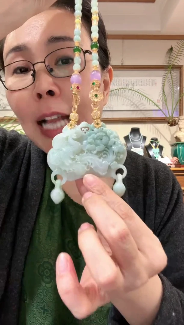 【闪购商品】翡翠颈饰未镶嵌国风