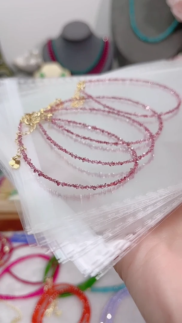 银S925镶嵌手链钻石红99