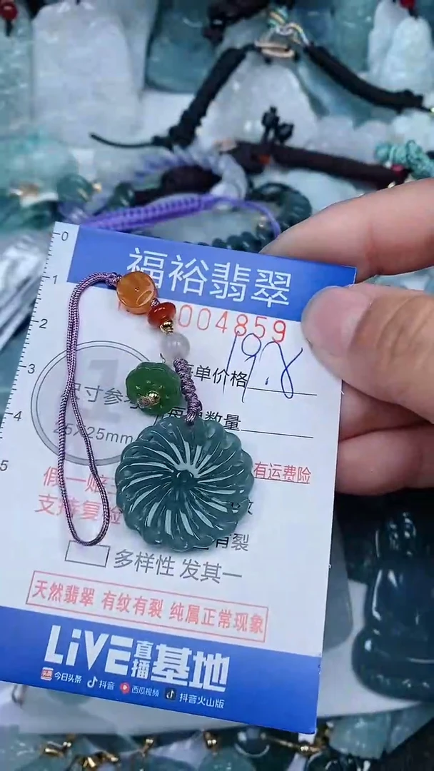 【闪购商品】翡翠颈饰未镶嵌...0004859