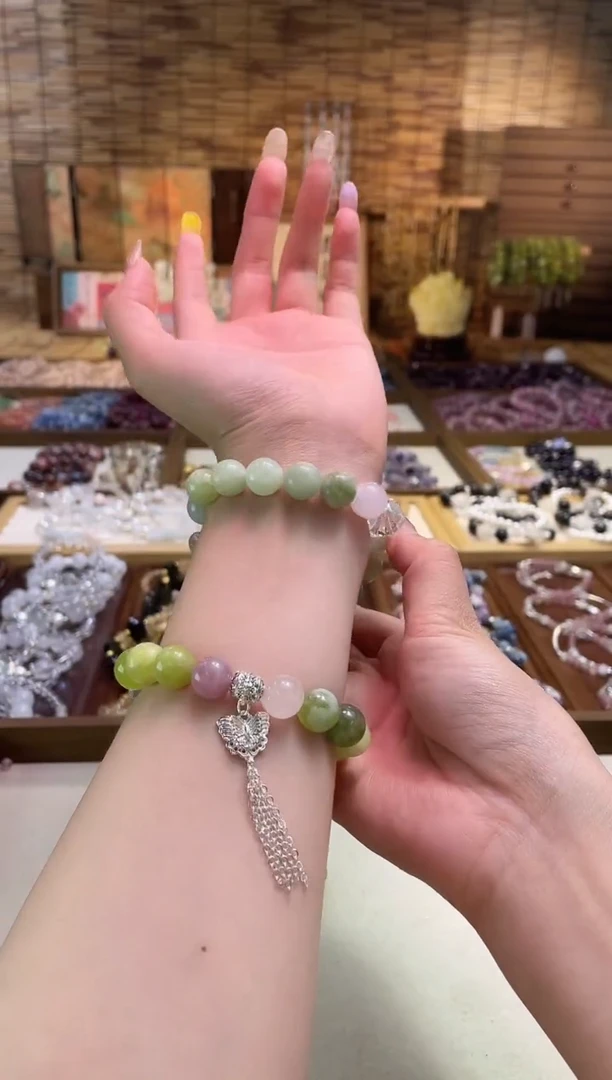 水晶手串合金CB3676