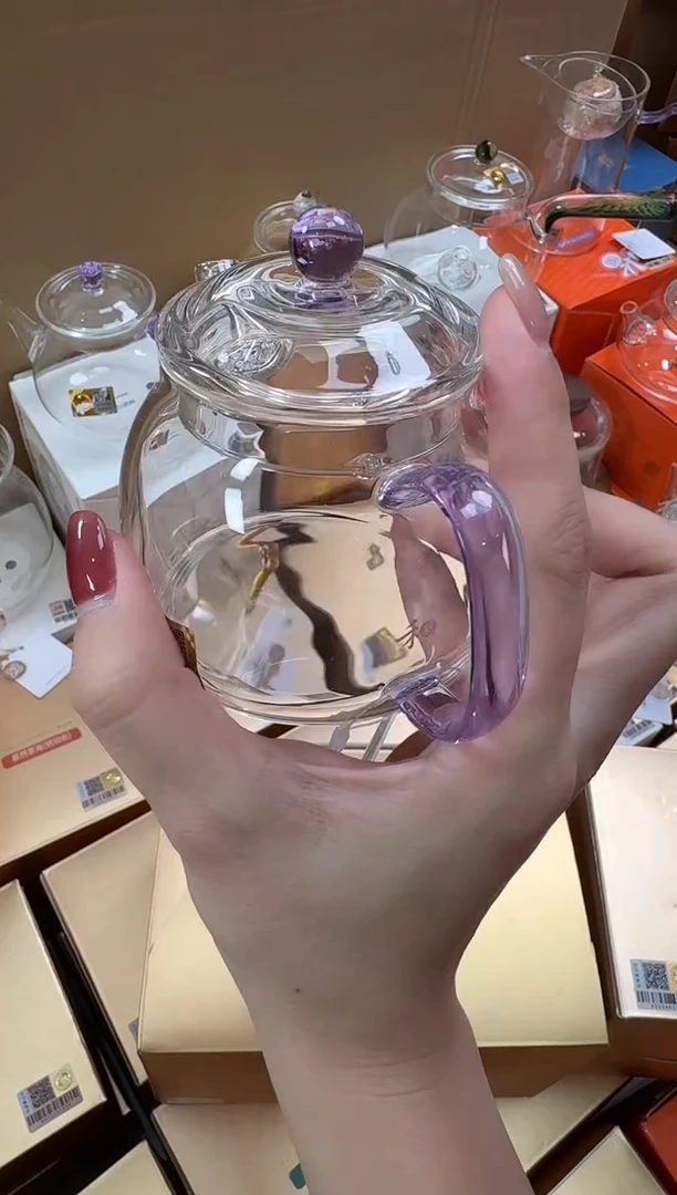 @@禾器晶彩言卿壶浅紫色