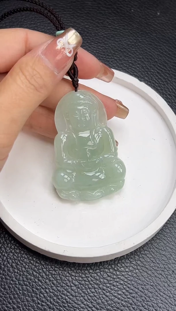 【闪购商品】翡翠颈饰未镶嵌YM795-5 观音