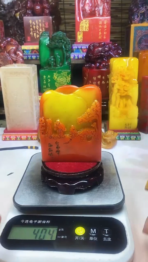 寿山石印石纯天然篆刻石料