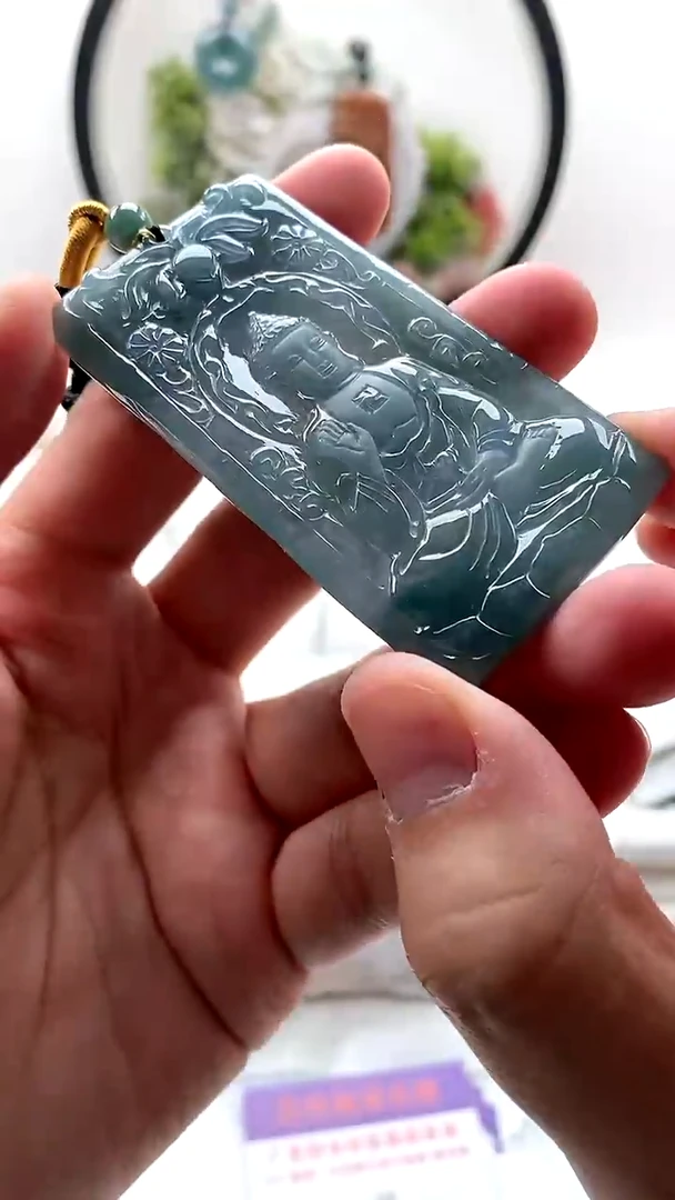 颈饰未镶嵌翡翠阿弥陀佛