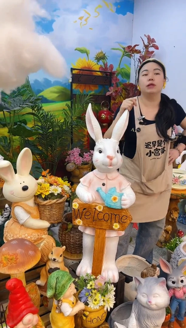 花园庭院户外摆件&00&