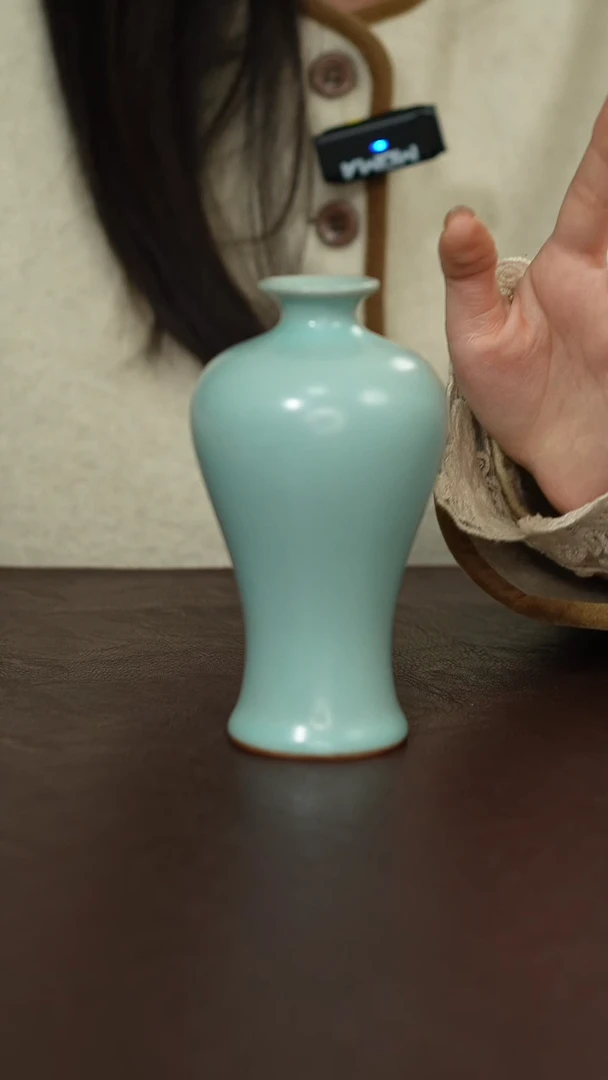 摆件陶原矿原釉汝宋汝瓷