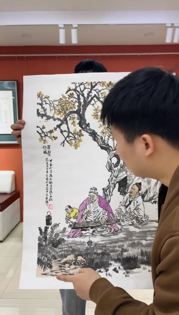 【闪购商品】国画郑乐华绘画手绘作品18-55